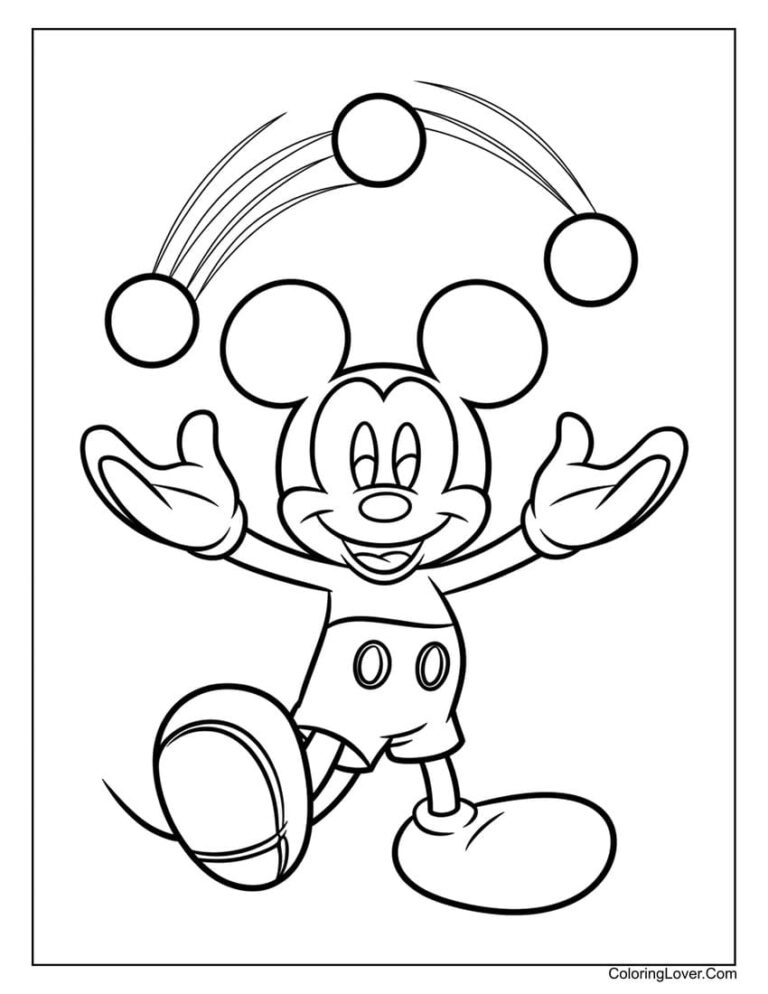 57 Mickey Mouse Coloring Pages (Free Printables for All Ages)