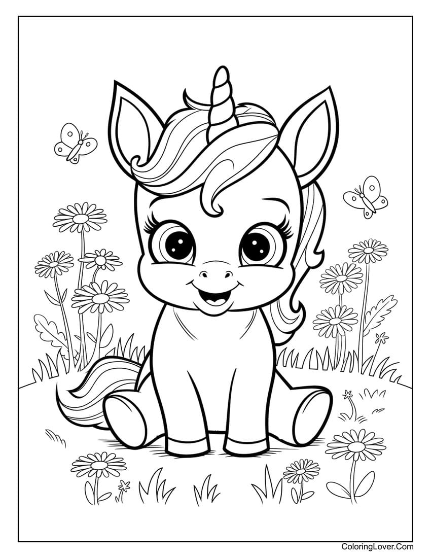 Unicorn Coloring Pages (Free Printables for All Ages)