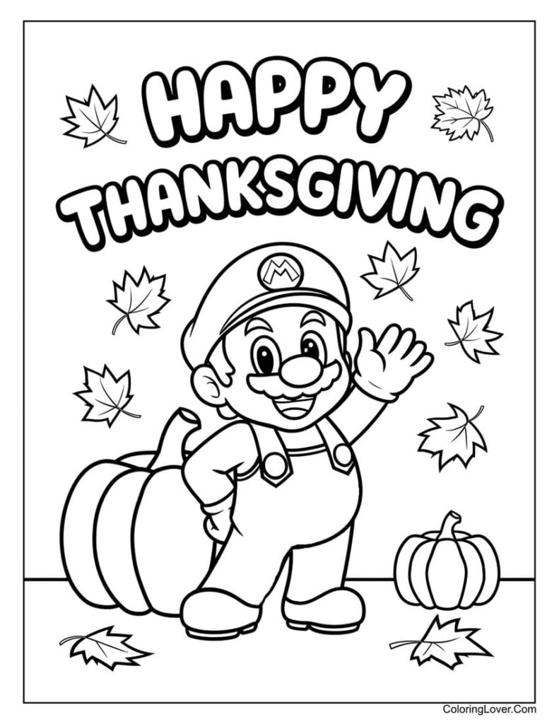 56 Super Mario Coloring Pages (Free Printables for All Ages)